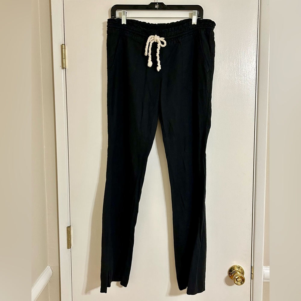 Roxy Black Drawstring Pants